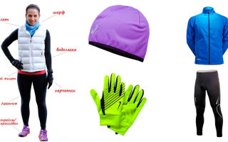 Одежда для зимнего бега: термобелье, ветровка, обувь и шапка