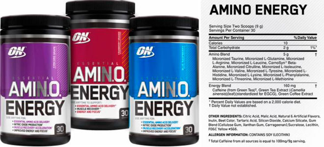 Amino energy от optimum nutrition: как принимать, состав, отзывы