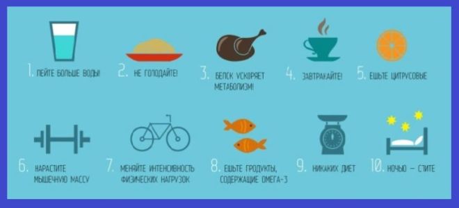 Как ускорить метаболизм в домашних условиях