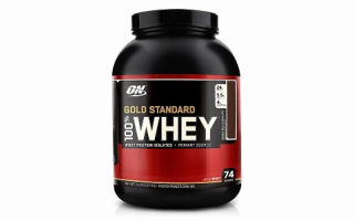 100% whey protein gold standard от optimum nutrition, как принимать, состав
